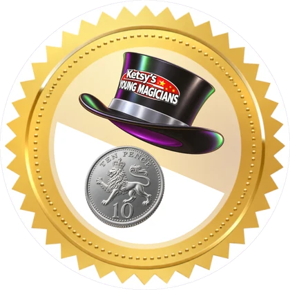 Coin magic achievement sticker