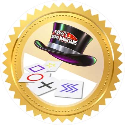 Mind reading achievement sticker
