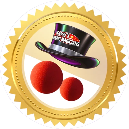 Sponge balls achievement sticker